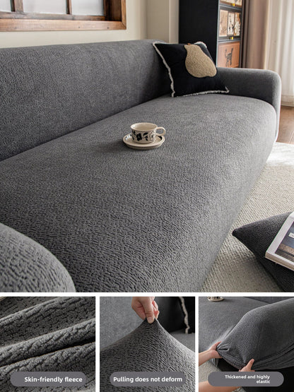 Retro Sofa Cover Set Universal Fit Anti Scratch
