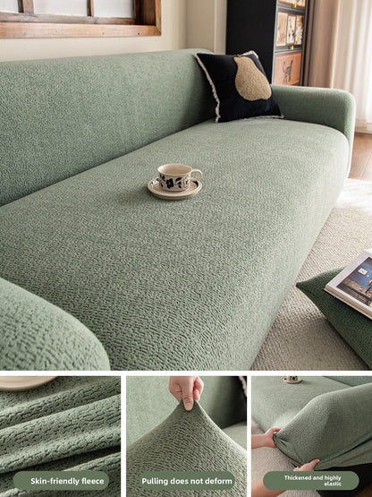 Retro Sofa Cover Set Universal Fit Anti Scratch