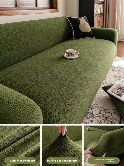 Retro Sofa Cover Set Universal Fit Anti Scratch