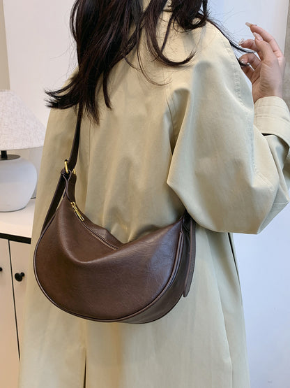 Retro Soft Leather Crossbody Bag