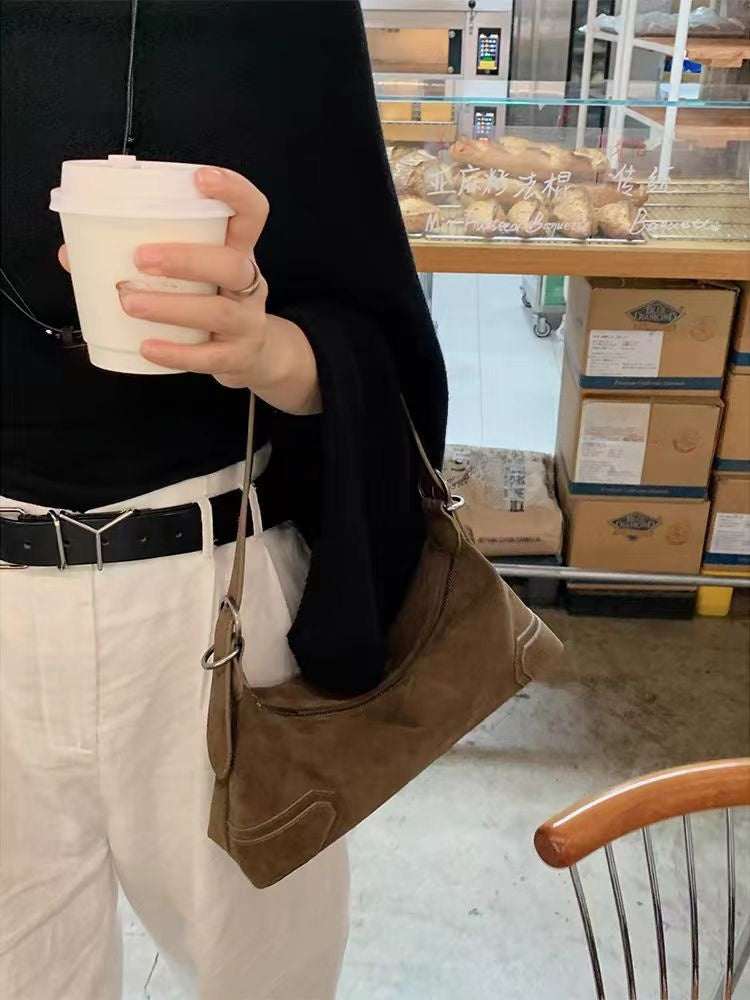 Retro Soft Leather Shoulder Bag