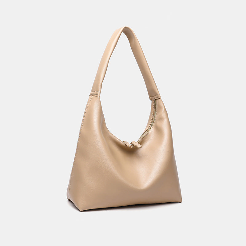 Retro Soft Leather Tote Bag for Women