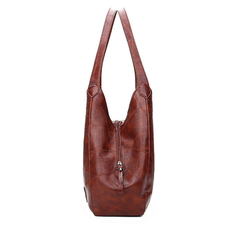 Retro Soft Leather Women's Shoulder Bag