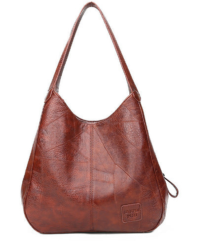 Retro Soft Leather Women's Shoulder Bag