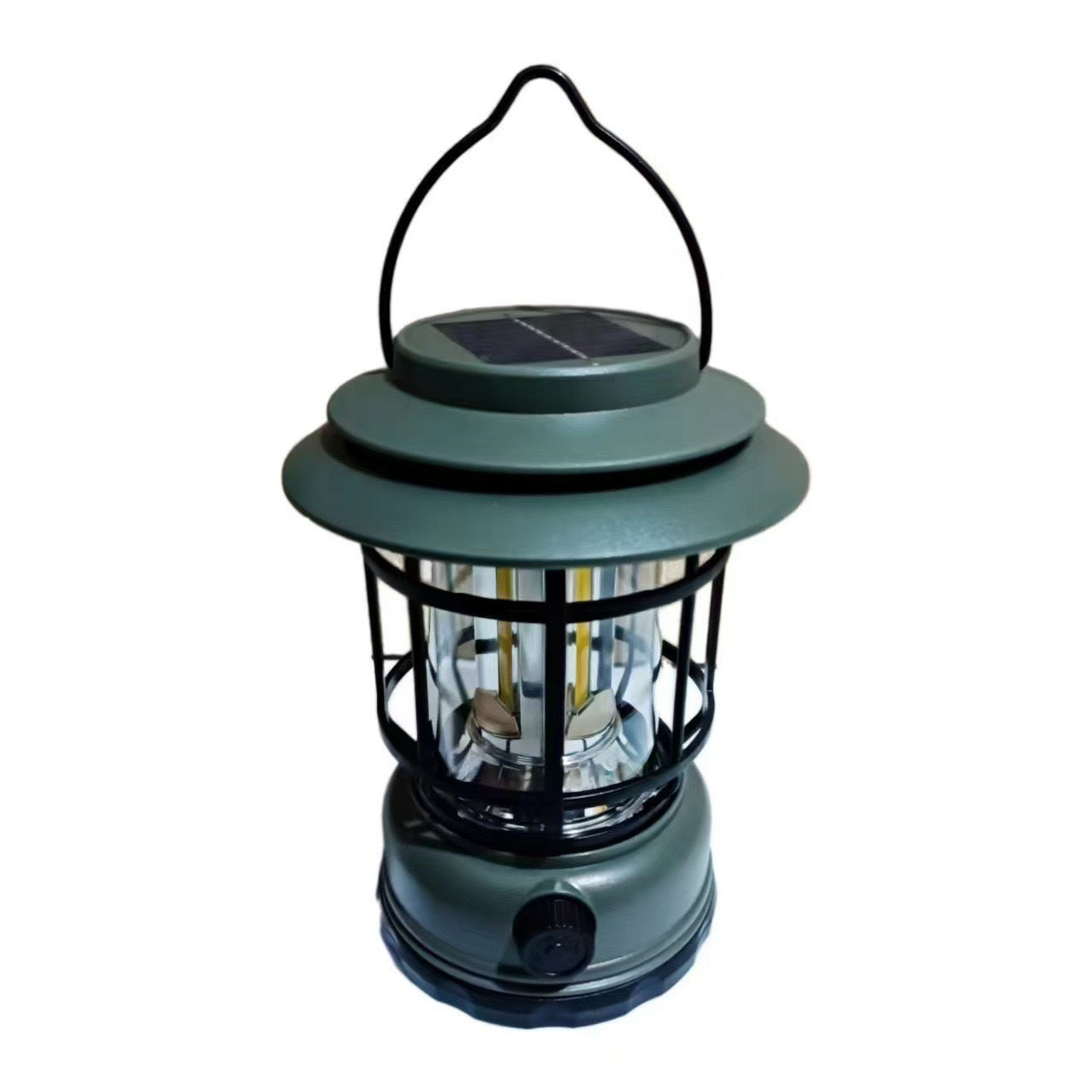 Retro Solar Rechargeable Camping Lantern