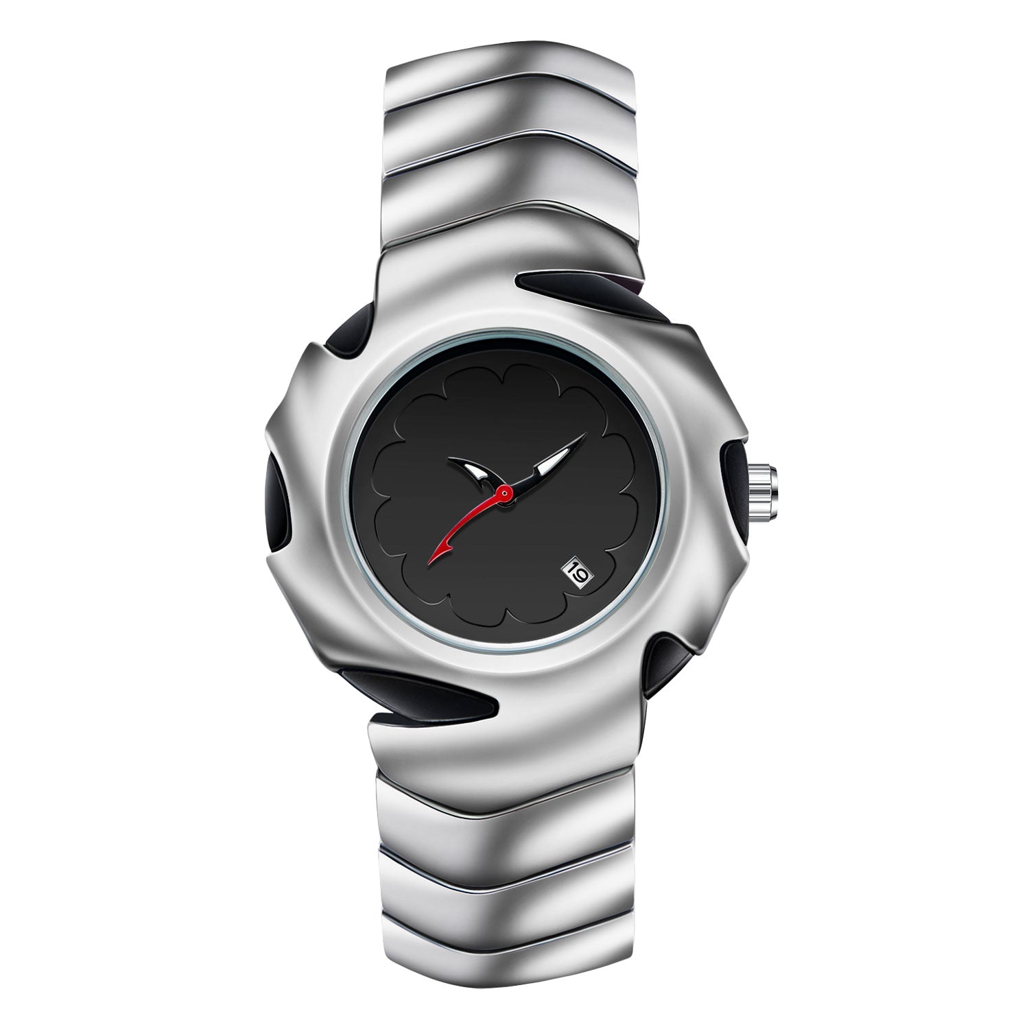Retro Special-Shaped Quartz Watch with Stainless Steel Clasp