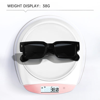 Retro square and simple sunglasses