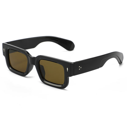 Retro square and simple sunglasses