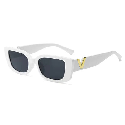 Retro Square Frameless Sunglasses