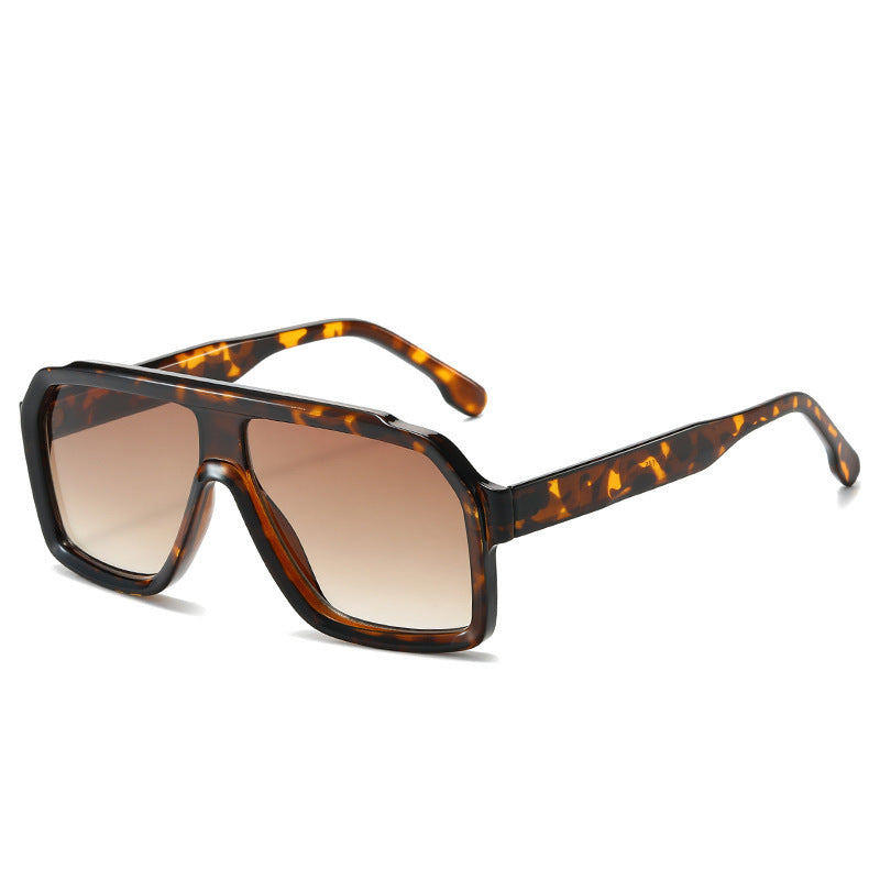 Retro Square Frog Eye Sunglasses UV Protection Fashion Shades