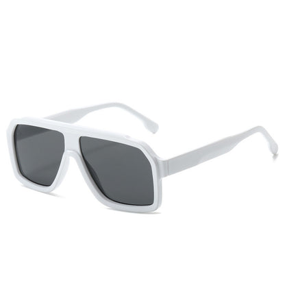 Retro Square Frog Eye Sunglasses UV Protection Fashion Shades