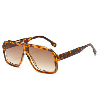 Retro Square Frog Eye Sunglasses UV Protection Fashion Shades