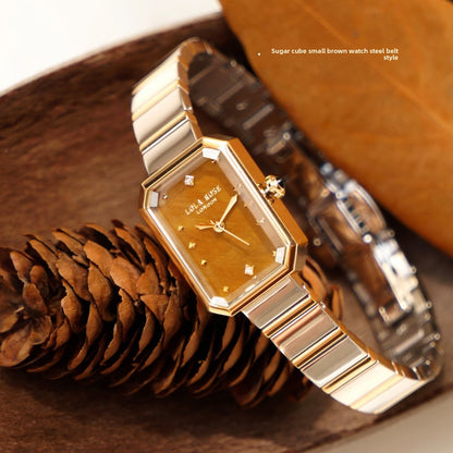 Retro Square Quartz Watch