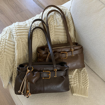 Retro Square Shoulder Bag for Women