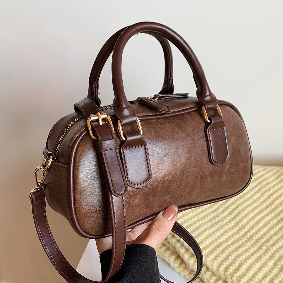 Retro Square Shoulder Bag for Women