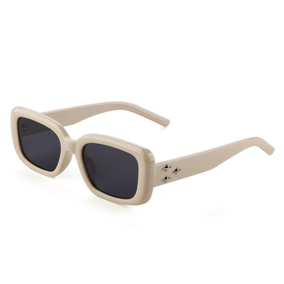 Retro Square Sunglasses UV400 Protection