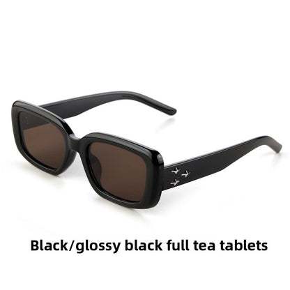 Retro Square Sunglasses UV400 Protection