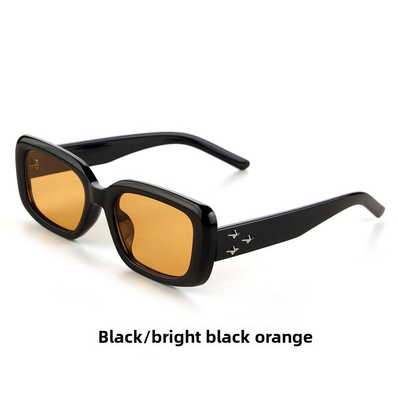 Retro Square Sunglasses UV400 Protection