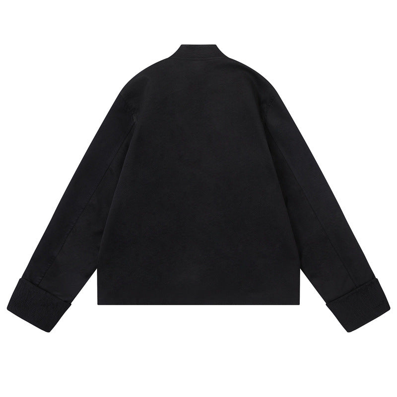 Retro Stand Collar Jacket