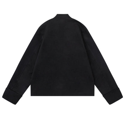 Retro Stand Collar Jacket