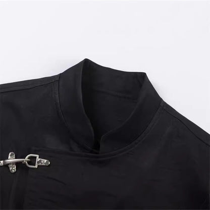 Retro Stand Collar Jacket