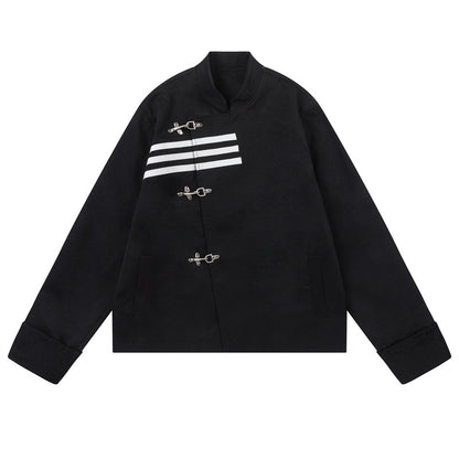 Retro Stand Collar Jacket