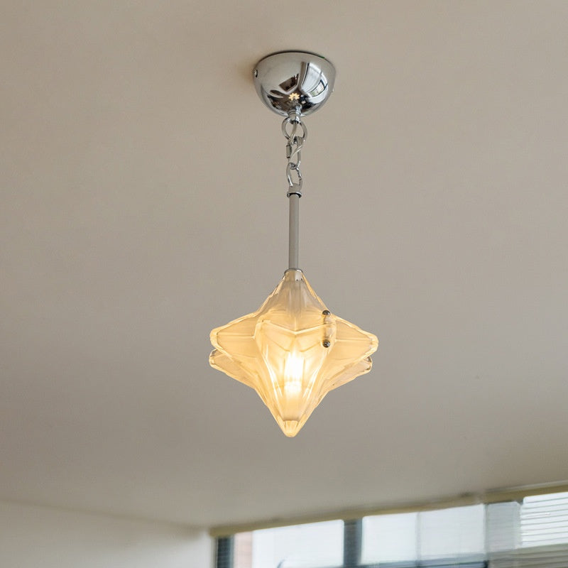 Retro Star Chandelier LED Hanging Ceiling Light