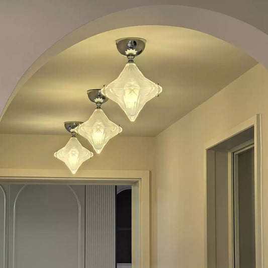Retro Star Chandelier LED Hanging Ceiling Light