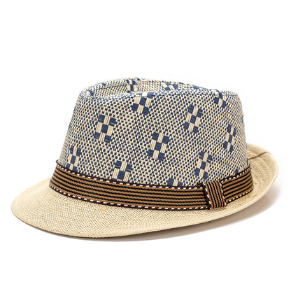 Retro Straw Panama Hat