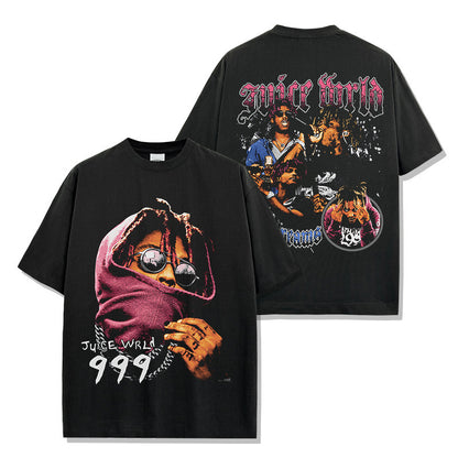 Retro Street Style Cotton T-Shirt