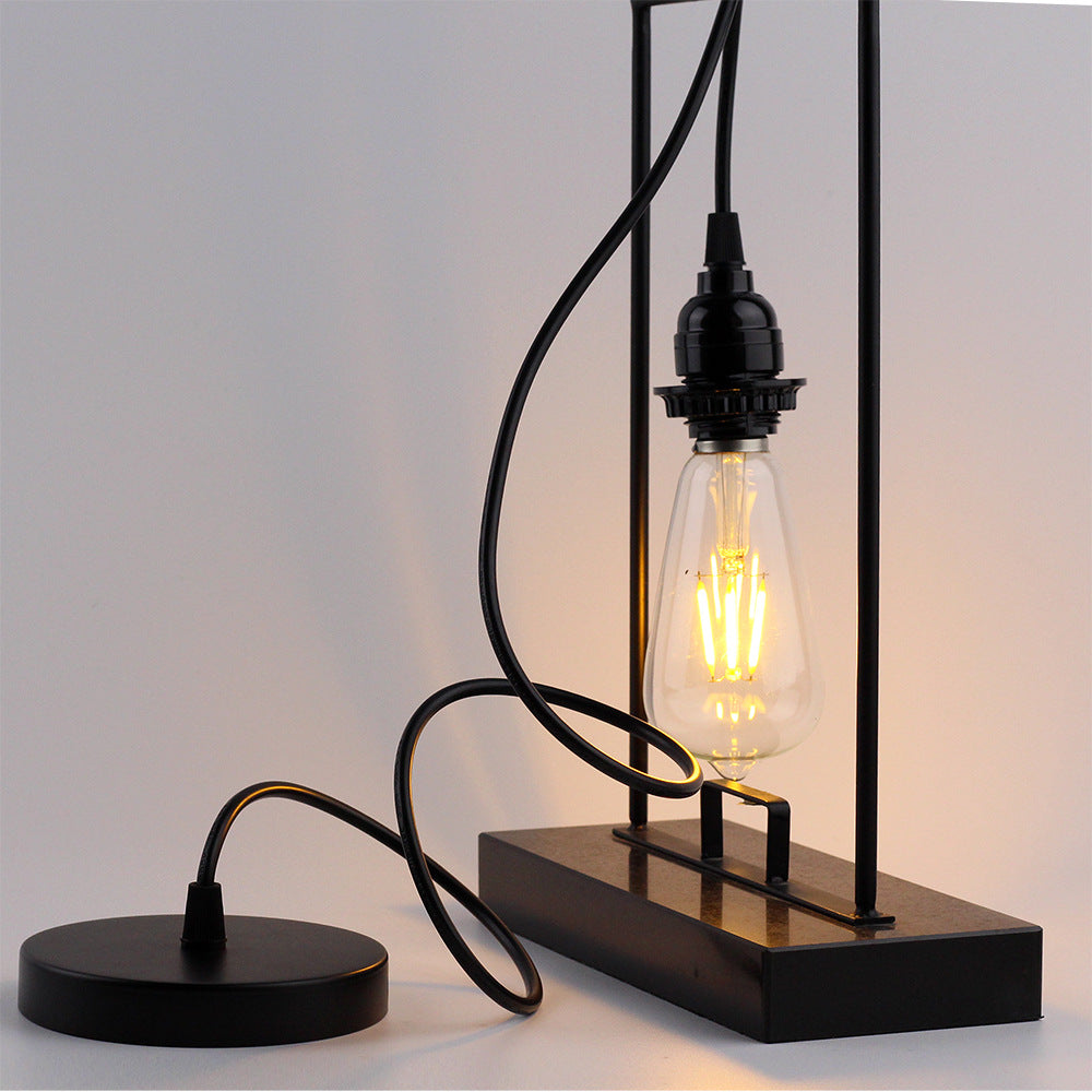 Retro Style Adjustable Hanging LED Chandelier