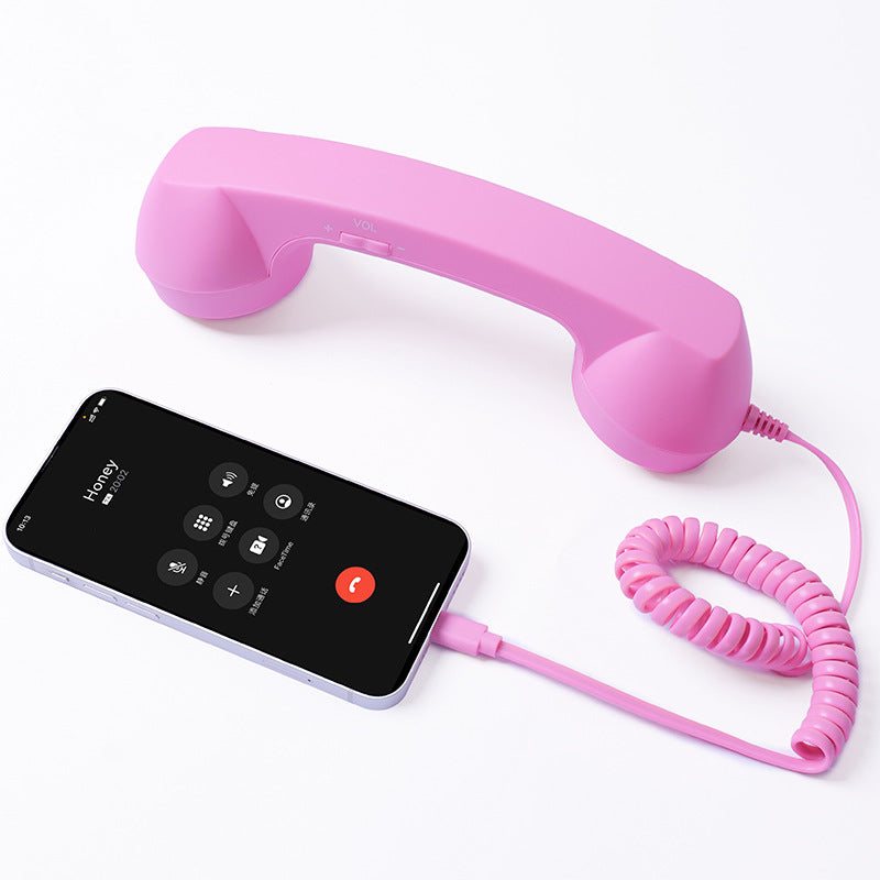 Retro Style Adjustable Volume Handset Earpiece