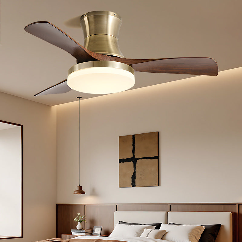 Retro Style Ceiling Fan Light with Smart Control