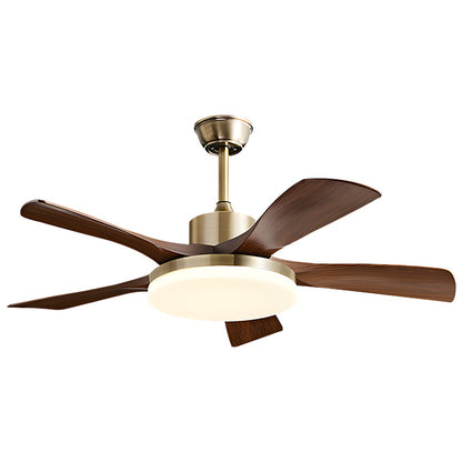 Retro Style Ceiling Fan Light with Smart Control
