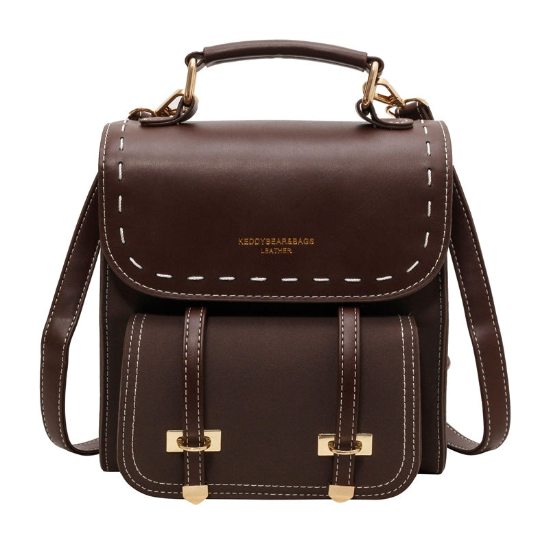 Retro Style PU Backpack