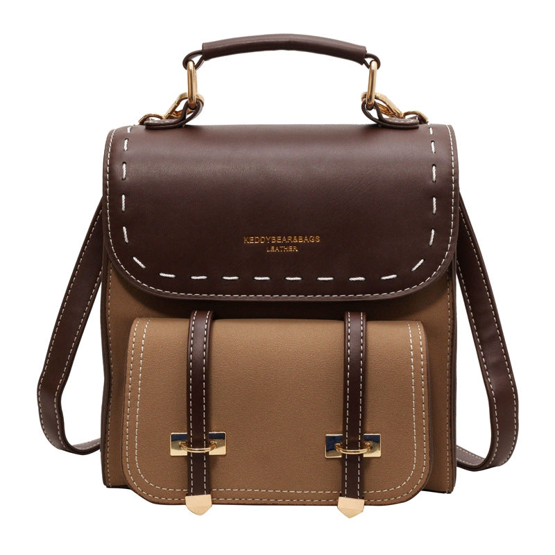 Retro Style PU Backpack