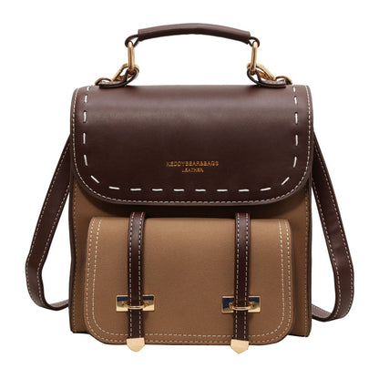 Retro Style PU Backpack