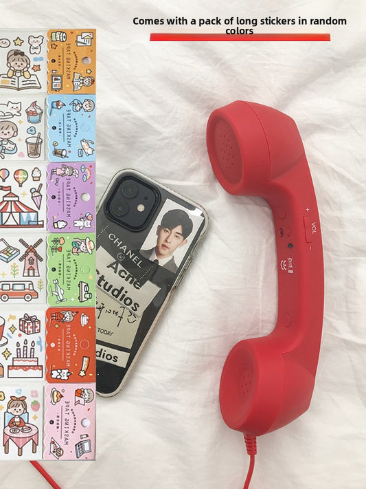 Retro Telephone Handset with Adjustable Volume