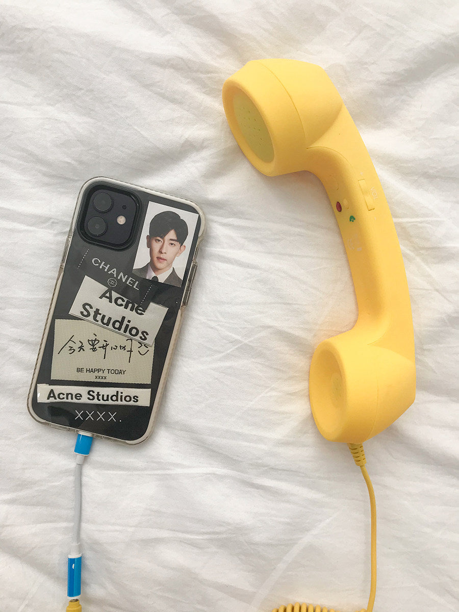 Retro Telephone Handset with Adjustable Volume