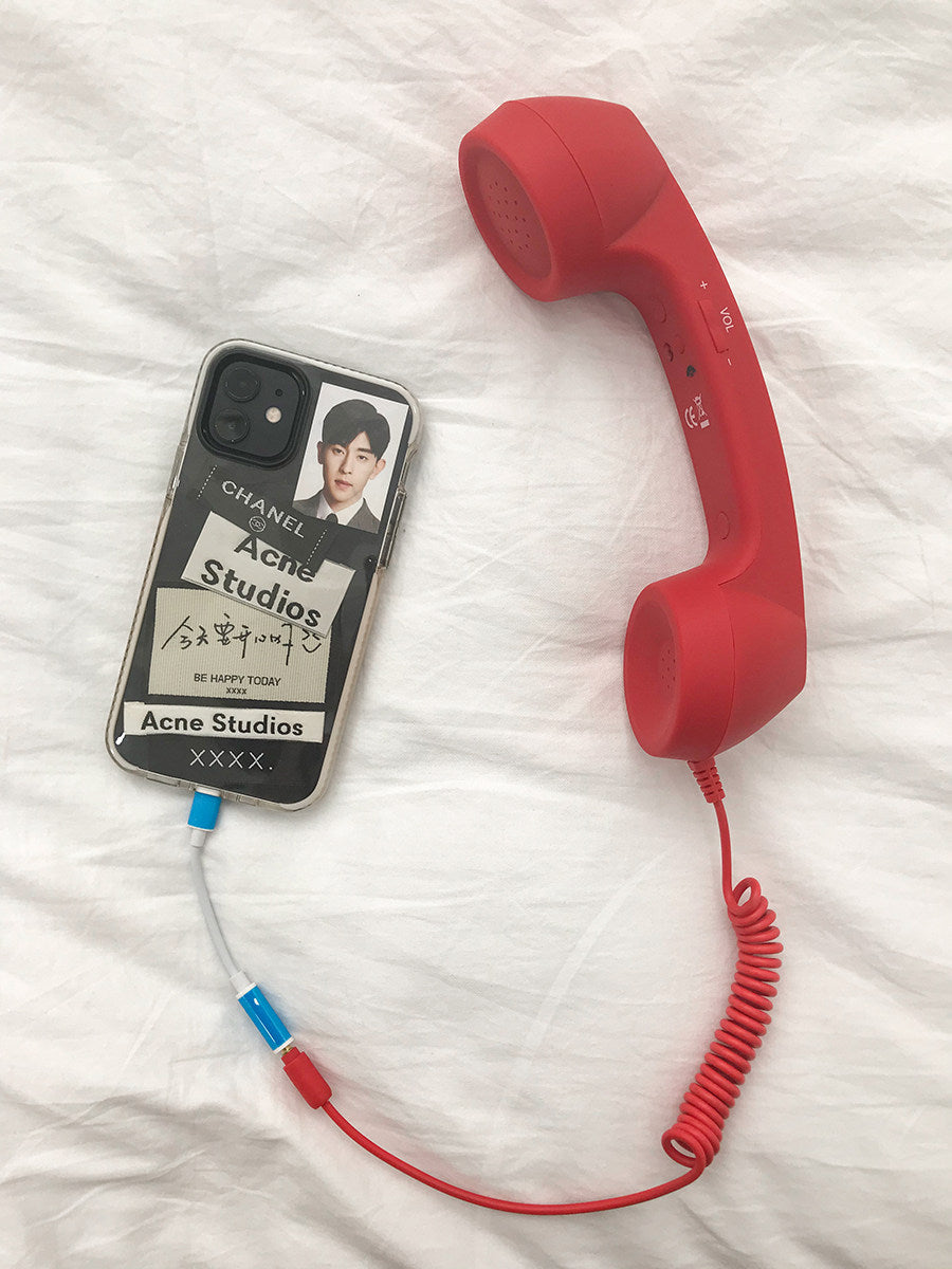 Retro Telephone Handset with Adjustable Volume