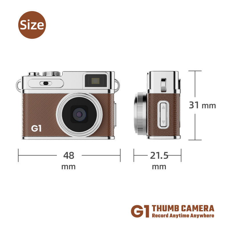 Retro Thumb Digital Camera