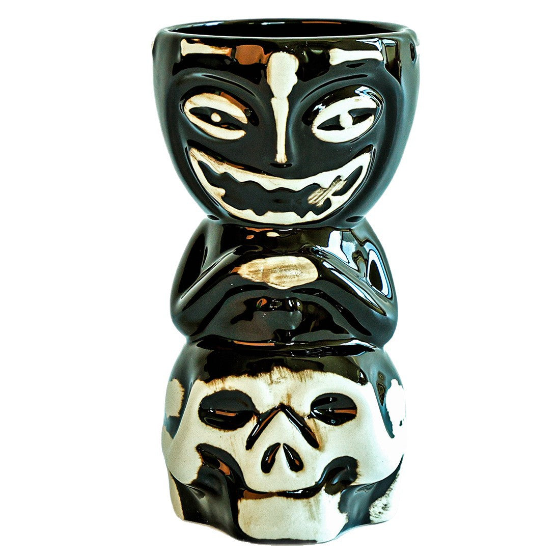 Retro Tiki Themed Ceramic Cocktail Cup
