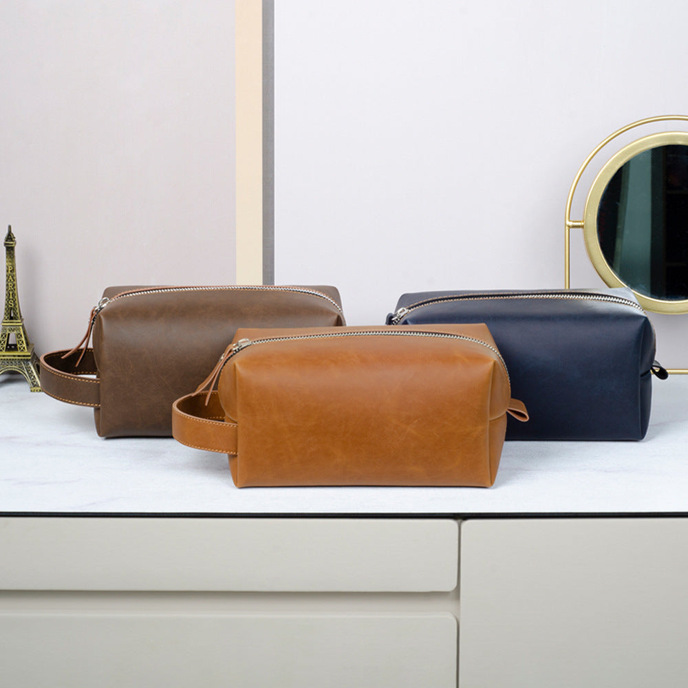 Retro toiletry bag
