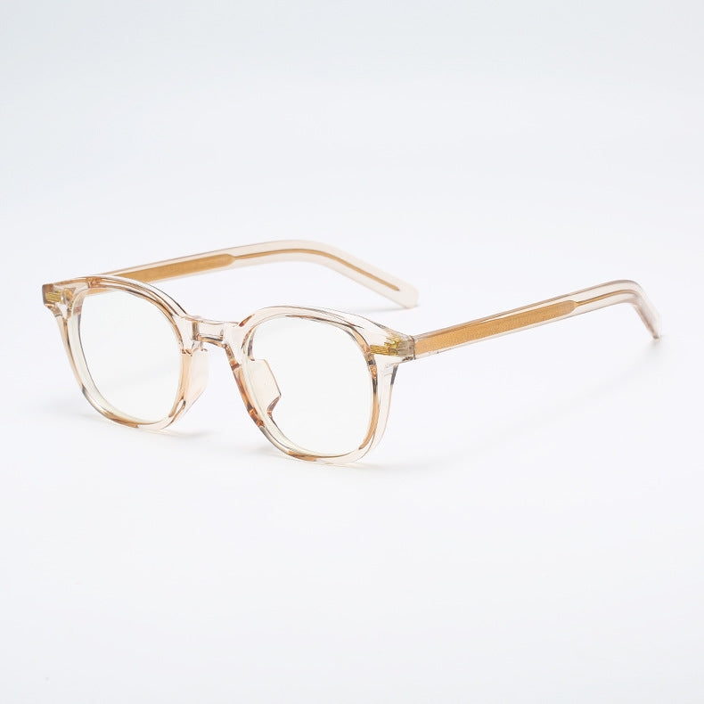 Retro TR90 Square Frame Blue Light Blocking Glasses