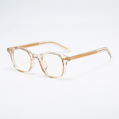Retro TR90 Square Frame Blue Light Blocking Glasses