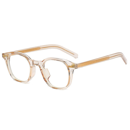 Retro TR90 Square Frame Blue Light Blocking Glasses