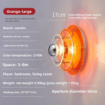 Retro UFO Wall Lamp
