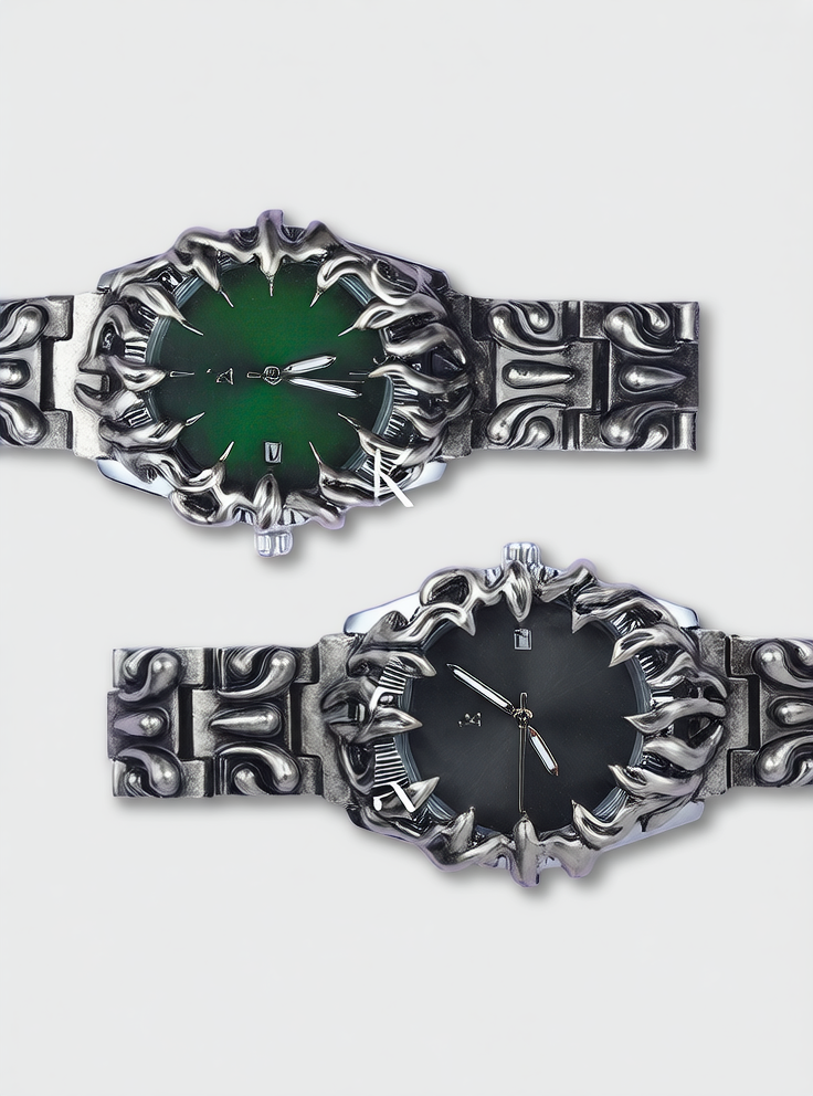Retro unconventional watch