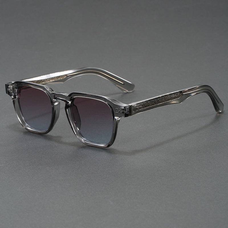 Retro UV Protection Acetate Sunglasses