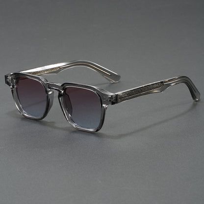 Retro UV Protection Acetate Sunglasses